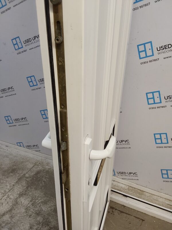Used White Upvc Front Door 820mm x 2065mm 0552 - Image 6
