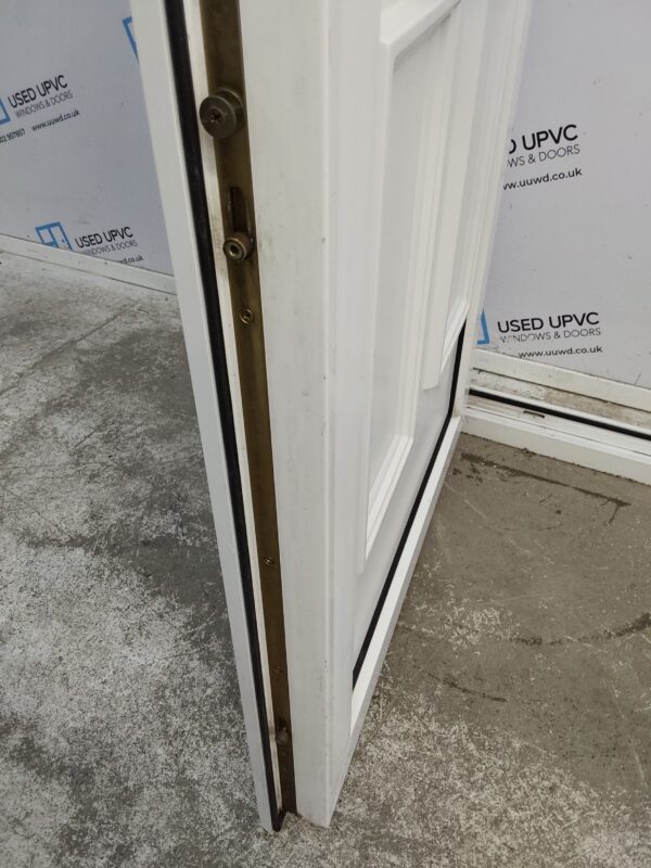 Used White Upvc Front Door 820mm x 2065mm 0552 - Image 7