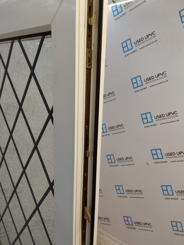Used White Upvc Back Door 895mm x 2060mm 0339 - Image 6