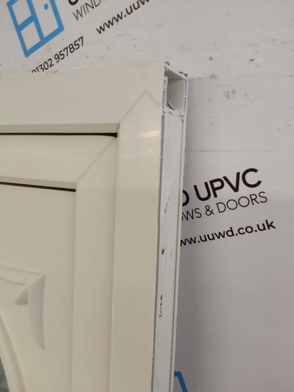 Used White Upvc Front Door 905mm x 2055mm 0584 - Image 5
