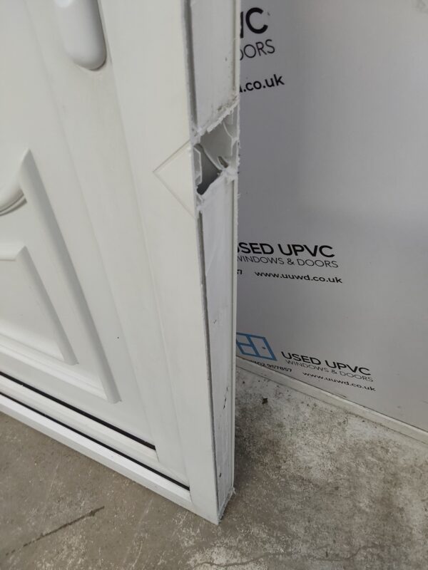 Used White Upvc Front Door 905mm x 2055mm 0584 - Image 6