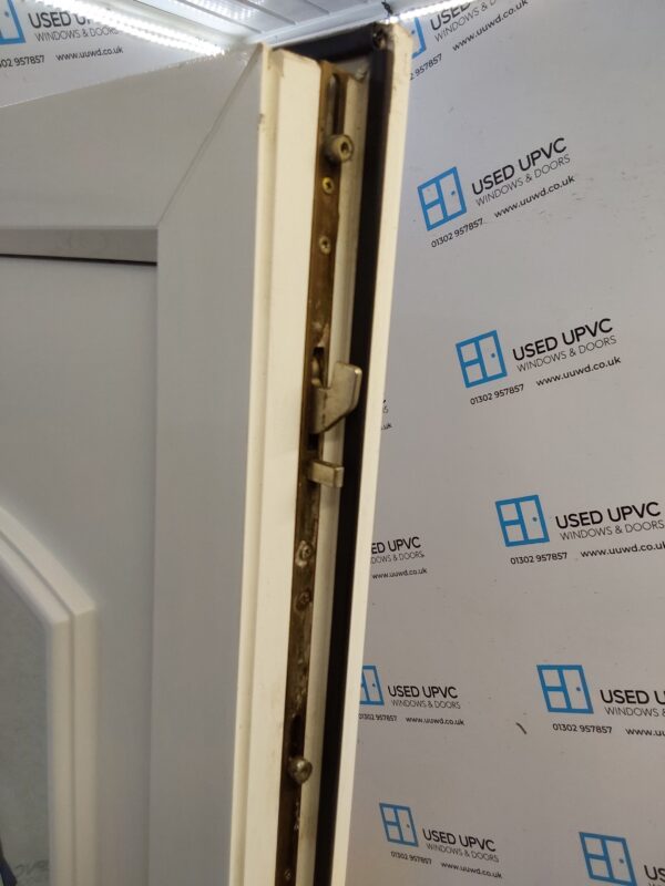 Used White Upvc Front Door 925mm x 2030mm (reduce to 905mm) 0528 - Image 4