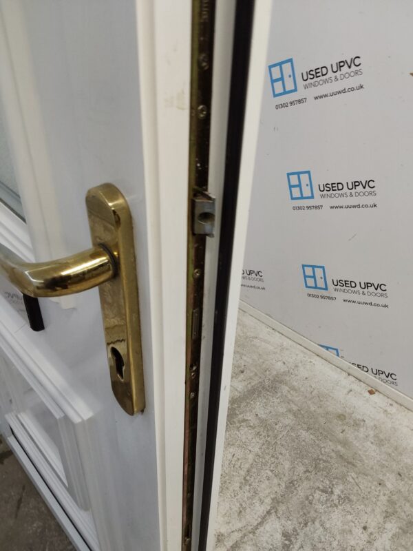 Used White Upvc Front Door 925mm x 2030mm (reduce to 905mm) 0528 - Image 5