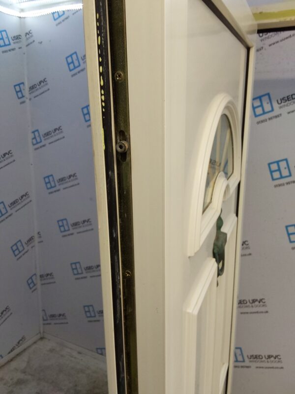 Used White Upvc Back Door 920mm x 2060mm 0724 - Image 4