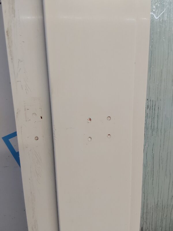 Used White Upvc Back Door 865mm x 2035mm 0690 - Image 5