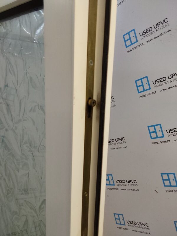 Used White Upvc Back Door 870mm x 2035mm 0607 - Image 7