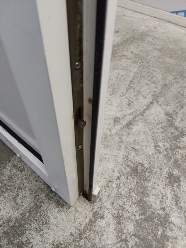 Used White Upvc Back Door 870mm x 2035mm 0607 - Image 9