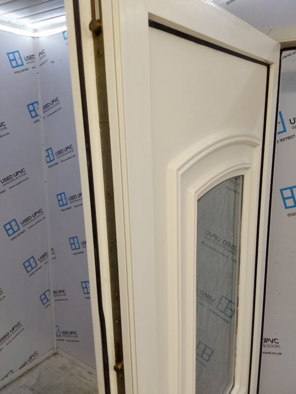 Used White Upvc Front Door 895mm x 2090mm 0094 - Image 5