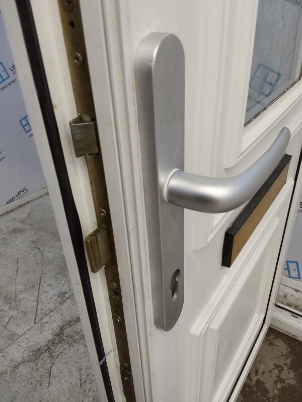 Used White Upvc Front Door 895mm x 2090mm 0094 - Image 6