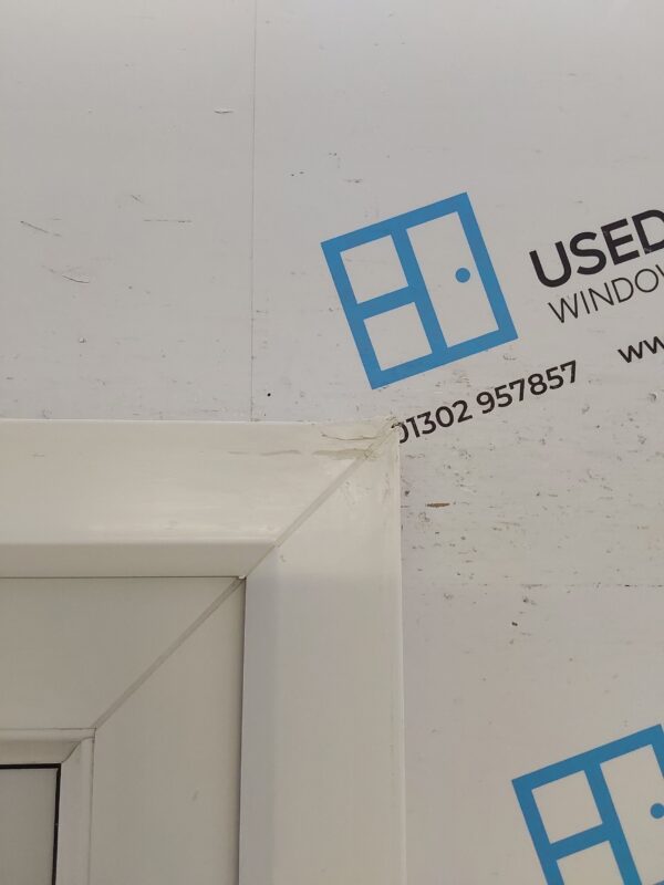 Used White Upvc Back Door (Outwards Opening) 895mm x 2070mm 0803 - Image 7