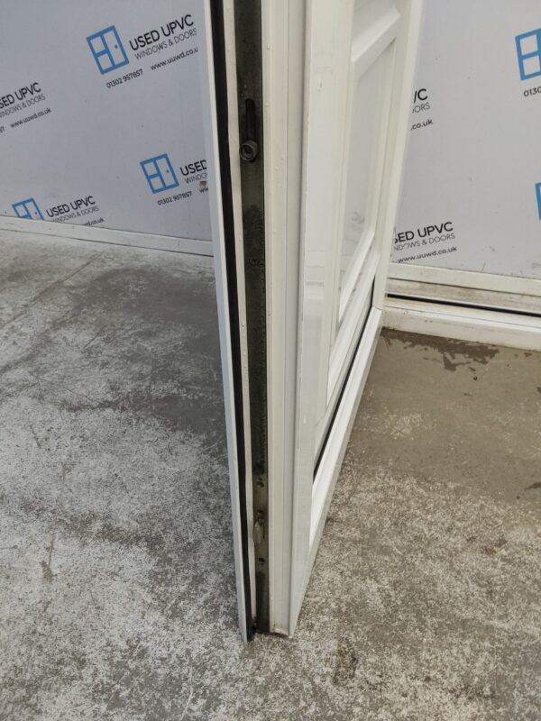Used White Upvc Back Door (Outwards Opening) 895mm x 2070mm 0803 - Image 5