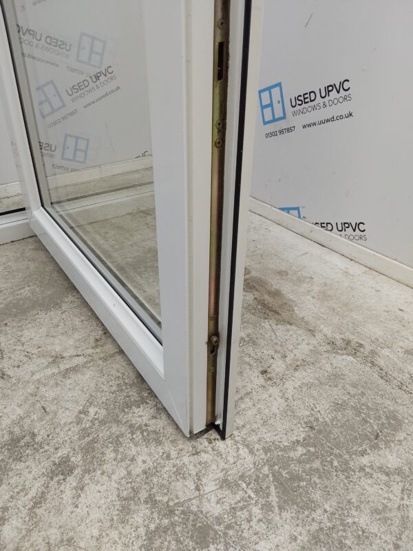 Used White Upvc French Doors 1780mm x 2115mm EA9 - Image 5