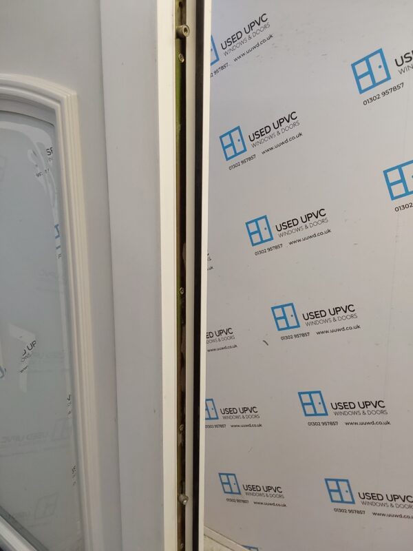 Used White Upvc Front Door 905mm x 2060mm (Reduce To 890mm) 0789 - Image 4