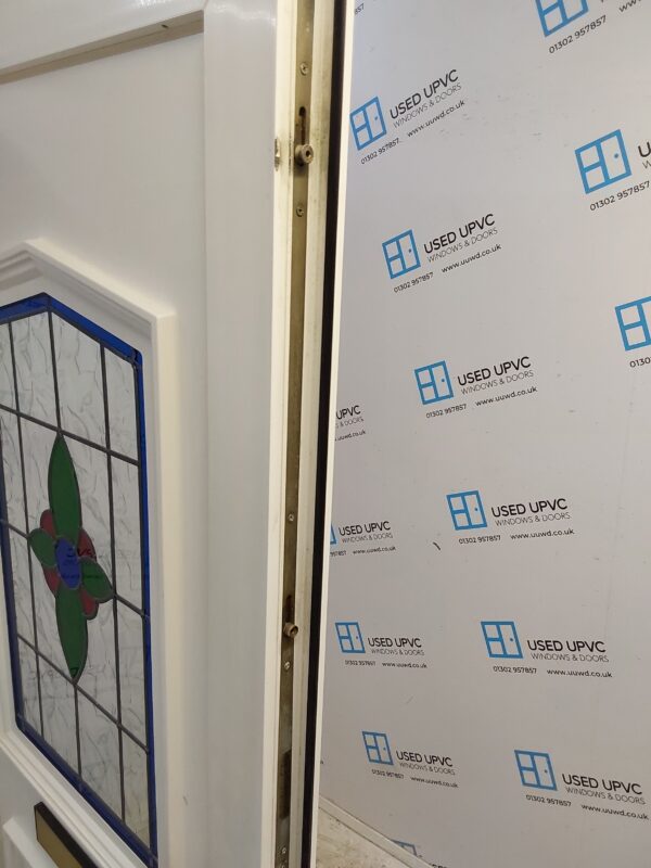 Used White Upvc Front Door 895mm x 2070mm 0703 - Image 4