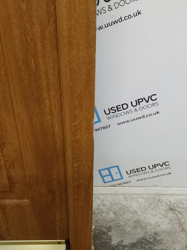 Used Oak Composite Front Door 905mm x 2085mm 0694 - Image 7