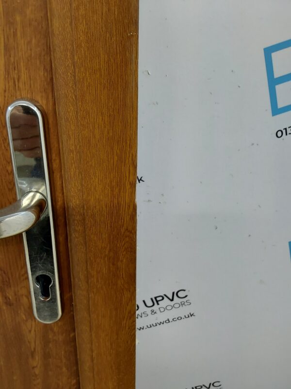 Used Oak Composite Front Door 905mm x 2085mm 0694 - Image 8