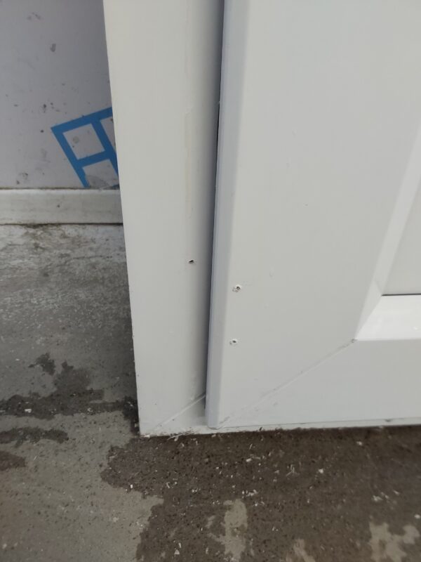 Used White Upvc Back Door 825mm x 2020mm 0622 - Image 8