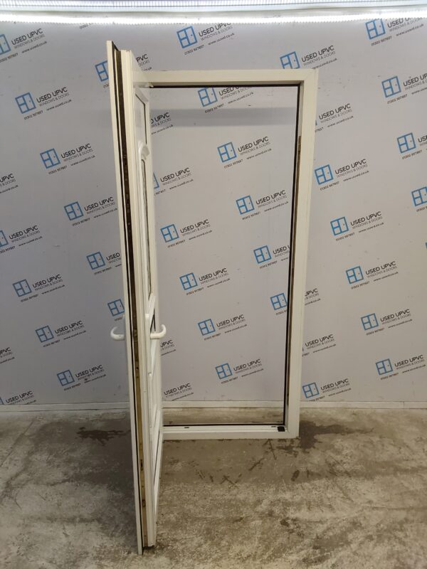 Used White Upvc Front Door 910mm x 2015mm (Reduce To  880mm) 0544 - Image 3