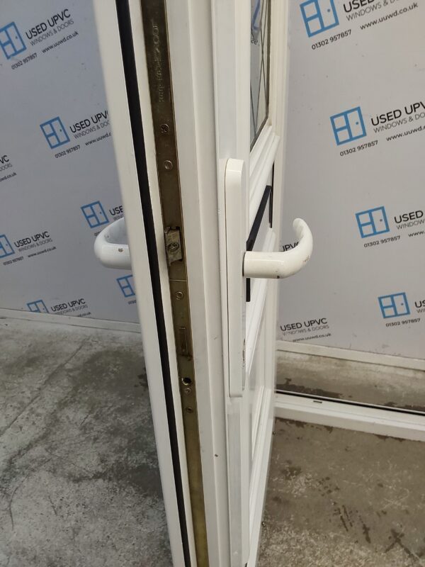 Used White Upvc Front Door 910mm x 2015mm (Reduce To  880mm) 0544 - Image 5