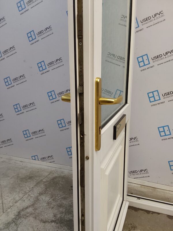 Used White Upvc Front Door 925mm x 2050mm 0529 - Image 5