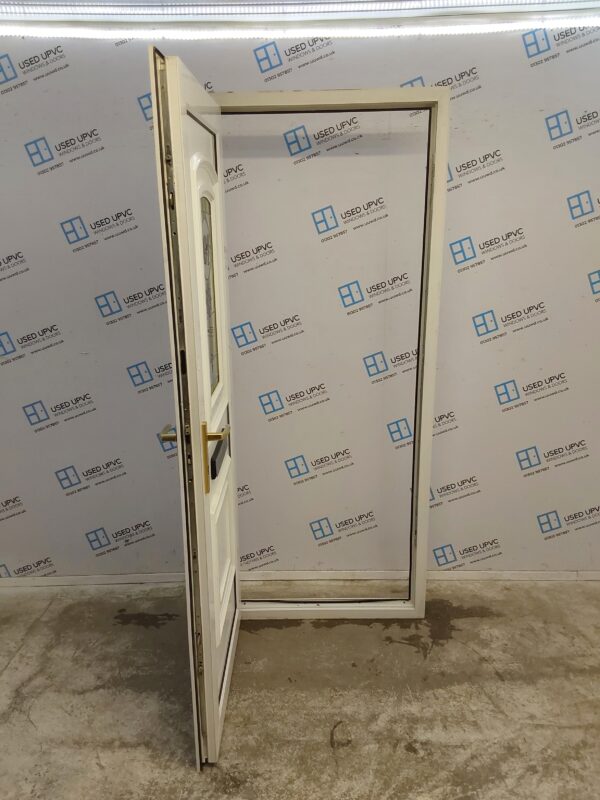 Used White Upvc Front Door 865mm x 2075mm 0367 - Image 3