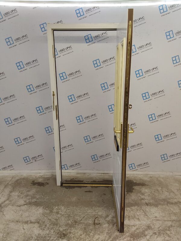 Used White Upvc Front Door 880mm x 2075mm 0283 - Image 3