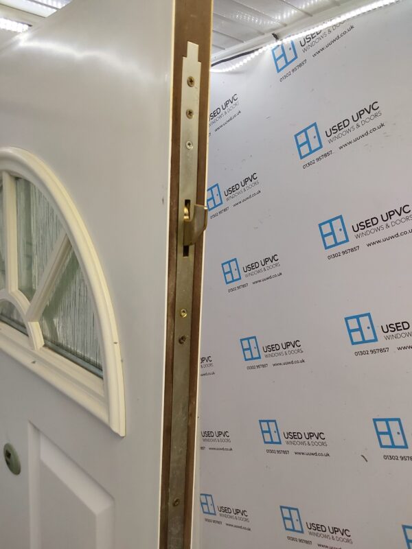 Used White Upvc Front Door 830mm x 2065mm 0189 - Image 4