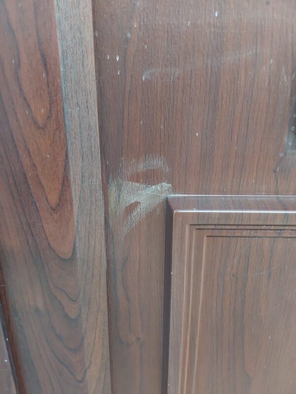 Used Rosewood Upvc Front Door 915mm x 2065mm 0137 - Image 11
