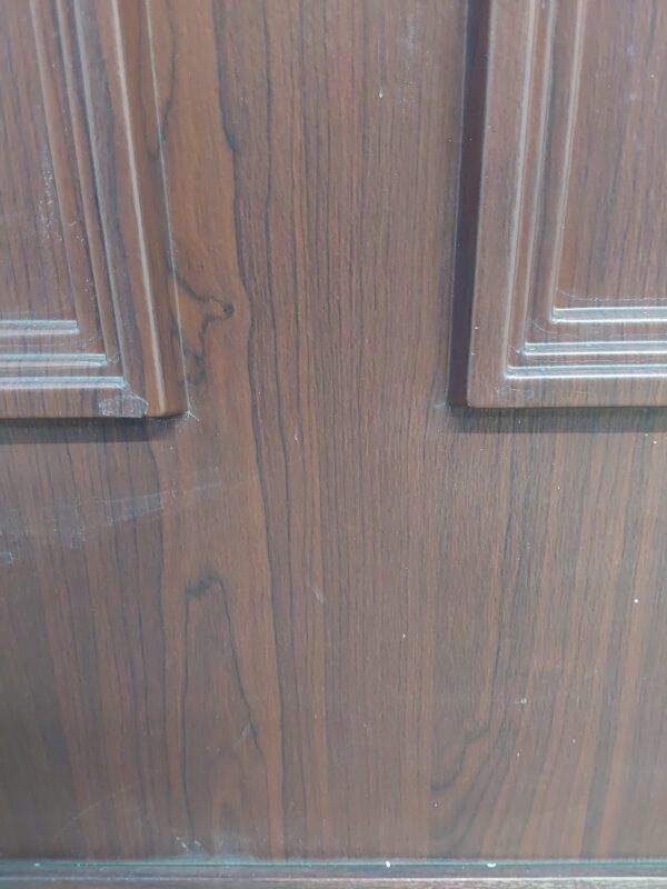 Used Rosewood Upvc Front Door 915mm x 2065mm 0137 - Image 9
