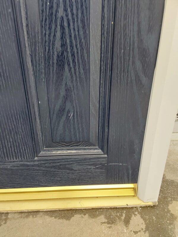 Used Dark Blue Composite Back Door 925mm x 2045mm 0101 - Image 7