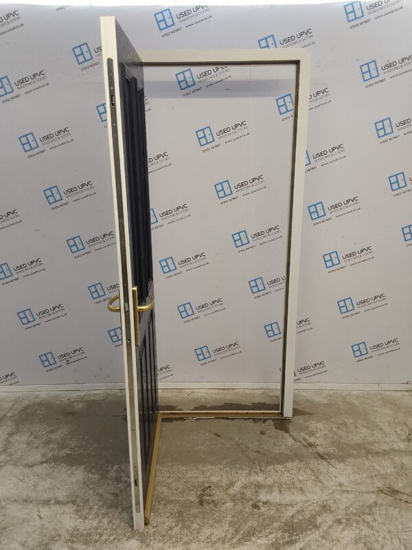 Used Dark Blue Composite Back Door 925mm x 2045mm 0101 - Image 3