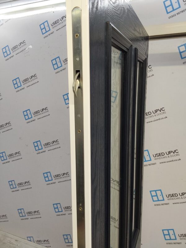 Used Dark Blue Composite Back Door 925mm x 2045mm 0101 - Image 4