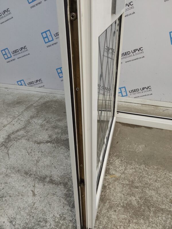 Used White Upvc Front Door 930mm x 2055mm 0064 - Image 6