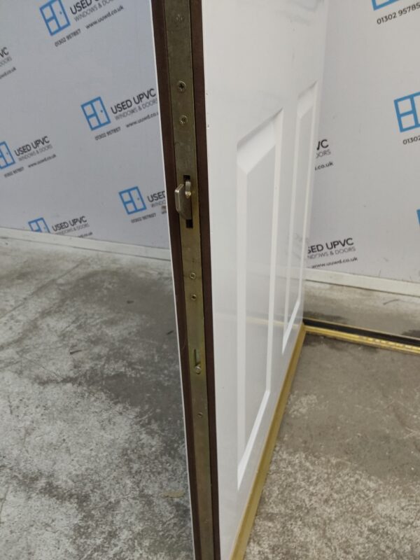 Used White Upvc Back Door 850mm x 2005mm (Reduce To 1985mm) C6003 - Image 6