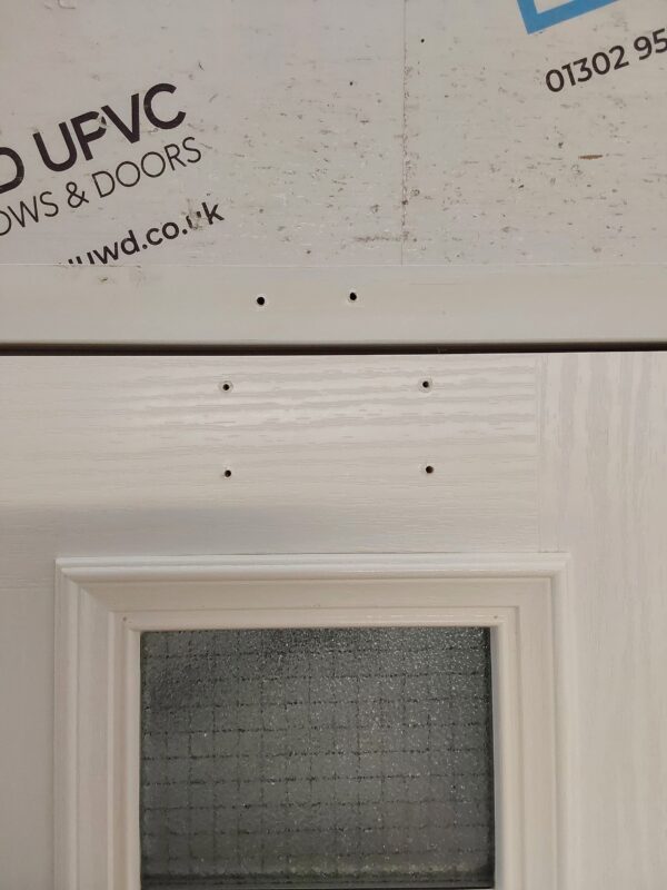 Used White Composite Front Door 915mm x 1965mm C6013 - Image 8