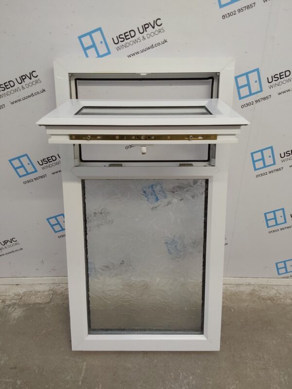 Used White Upvc Window 640mm x 1190mm C2149 - Image 3