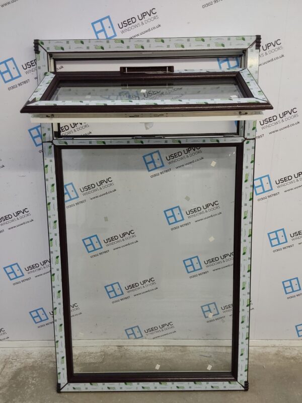 Brand New Rosewood Upvc Window 1010mm x 1770mm LW0017 - Image 3