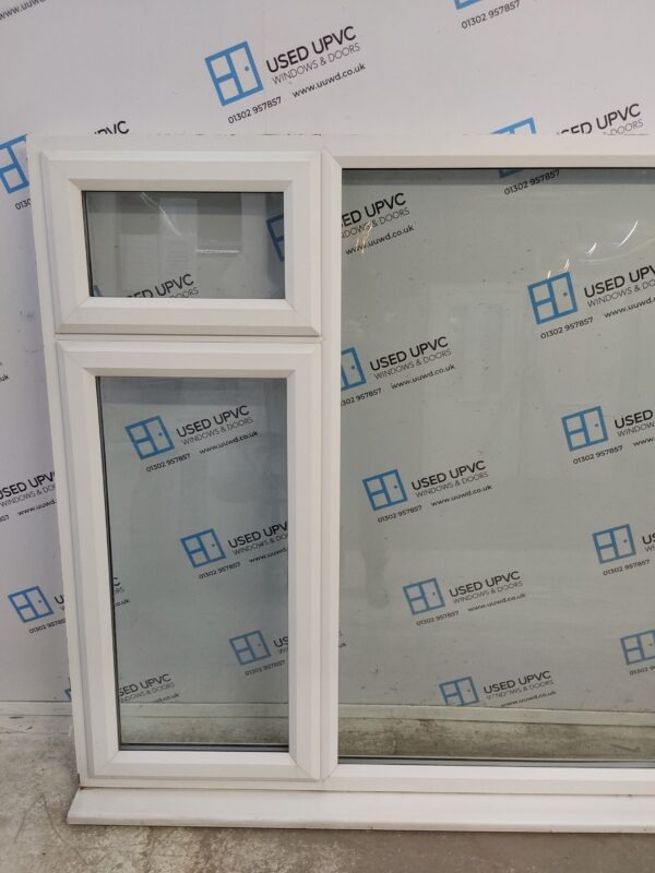 Used White Upvc Window 2385mm x 1530mm LW0047 - Image 4