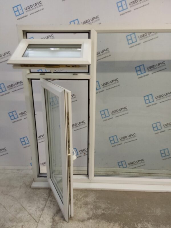 Used White Upvc Window 2385mm x 1530mm LW0047 - Image 7
