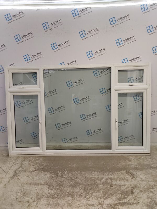 Used White Upvc Window 2385mm x 1530mm LW0047 - Image 2