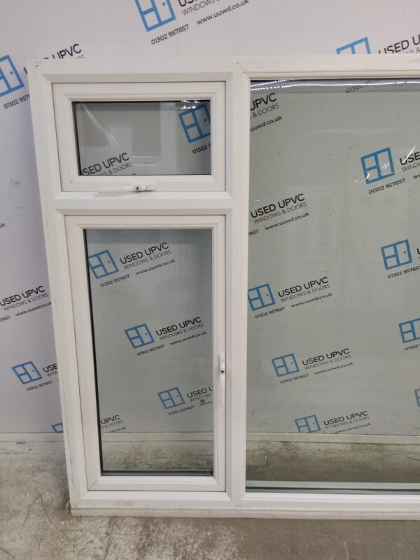 Used White Upvc Window 2385mm x 1530mm LW0047 - Image 8