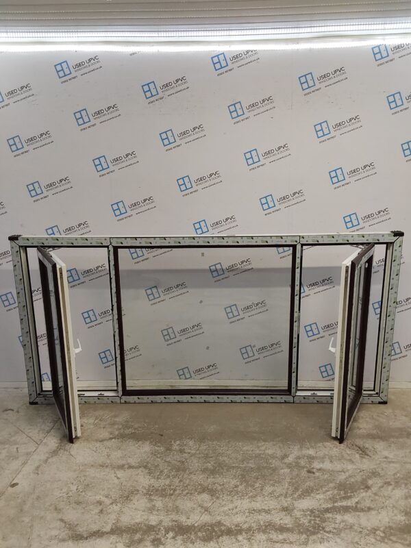Brand New Rosewood Upvc Window 2420mm x 1160mm LW0065 - Image 3