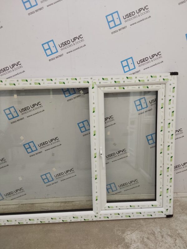 Brand New Rosewood Upvc Window 2420mm x 1160mm LW0065 - Image 9