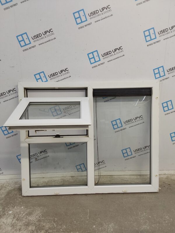 Used White Upvc Window 1225mm x 1005mm LW0085 - Image 3