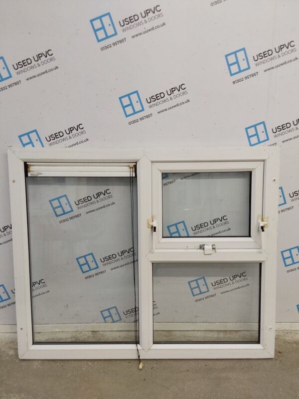 Used White Upvc Window 1225mm x 1005mm LW0085 - Image 2