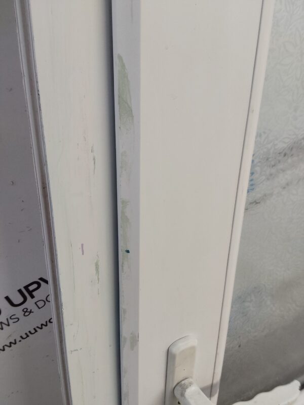 Used White Upvc Back Door 845mm x 2080mm 0732 - Image 4