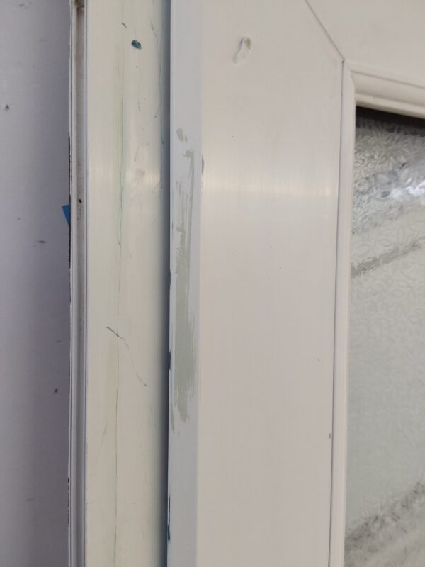 Used White Upvc Back Door 845mm x 2080mm 0732 - Image 5