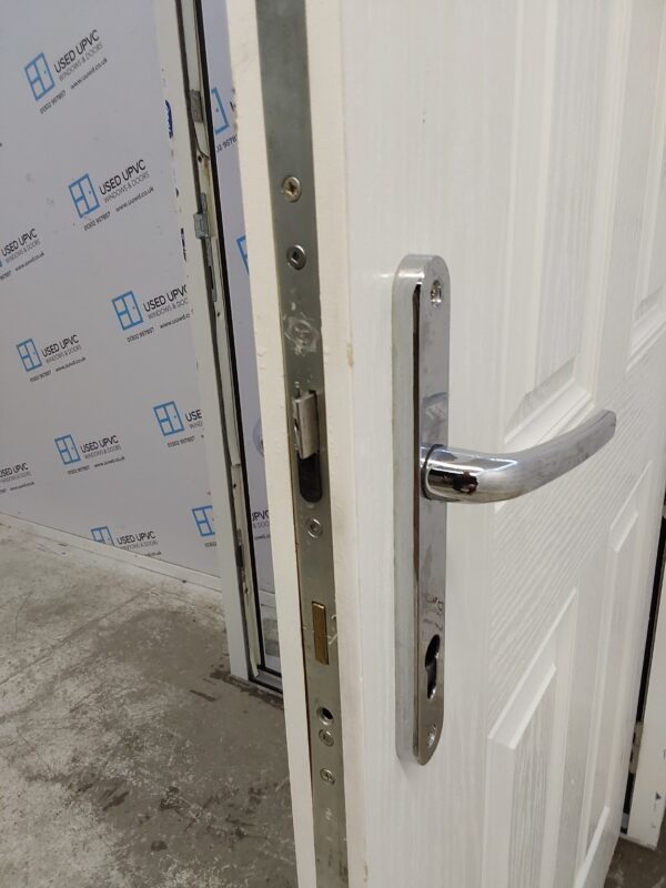 Used White Composite Door 1000mm x 2085mm 0612 - Image 7