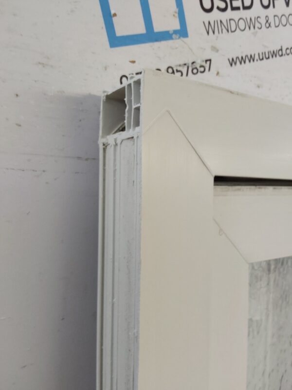Used White Upvc Full Glass Back Door 935mm x 2025mm (reduce to 920mm) 0394 - Image 5