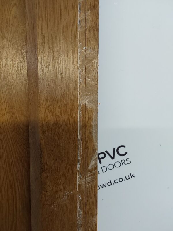 Used Oak Upvc French Doors 1565mm x 2125mm (reduce to 1535mm) EA1 - Image 6